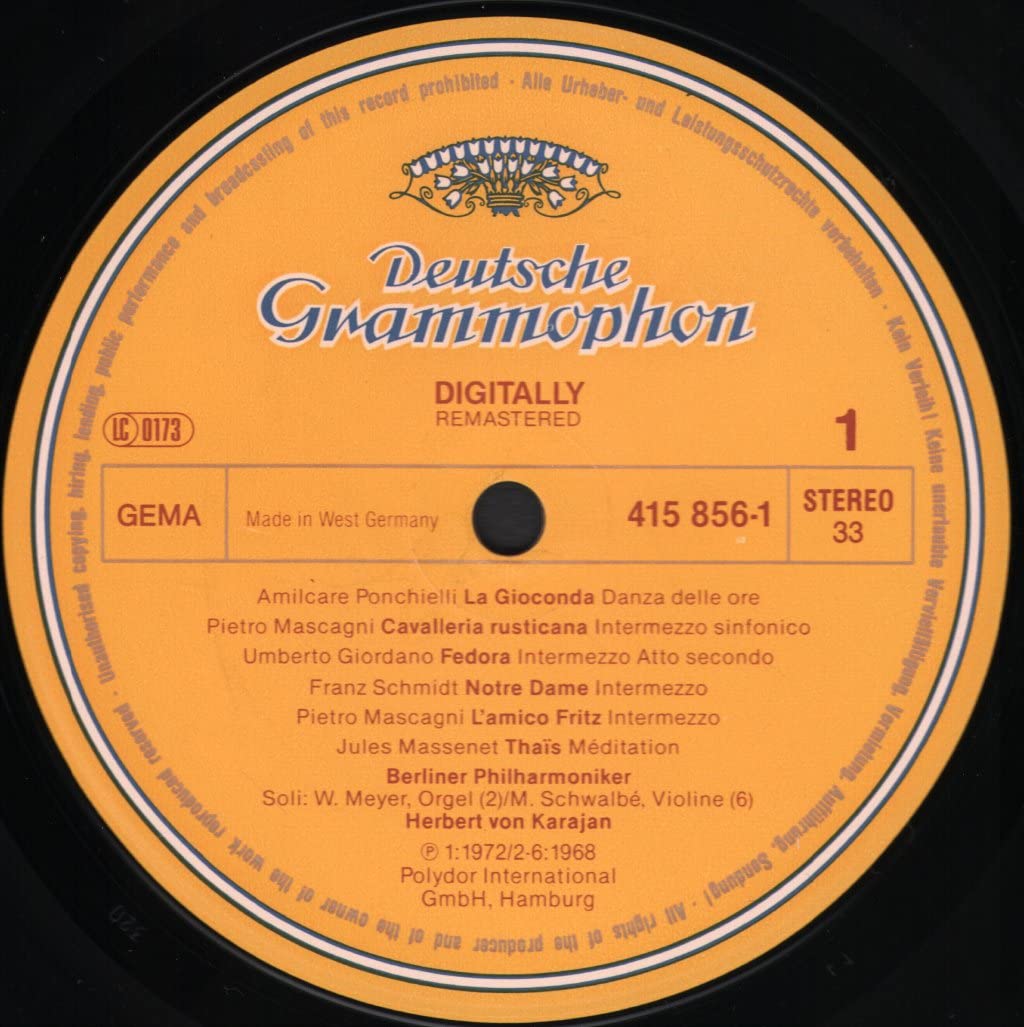 Herbert von Karajan / Berliner Philharmoniker - Dance of the Hours
